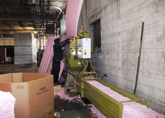 GREENMAX Helps Owens Corning Realize XPS Waste Recycling