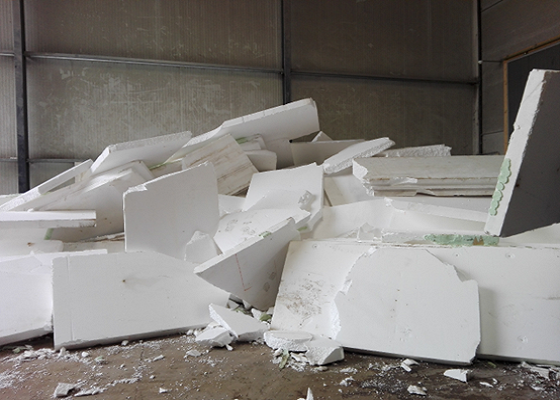 Foam Waste Management in Construction with GREENMAX Recycling Solution