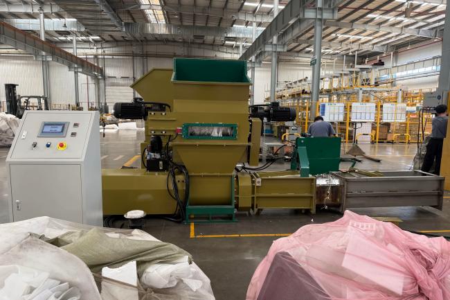 EPE Foam Recycling in Singapore: How WM Reduced Foam Volume by 50x